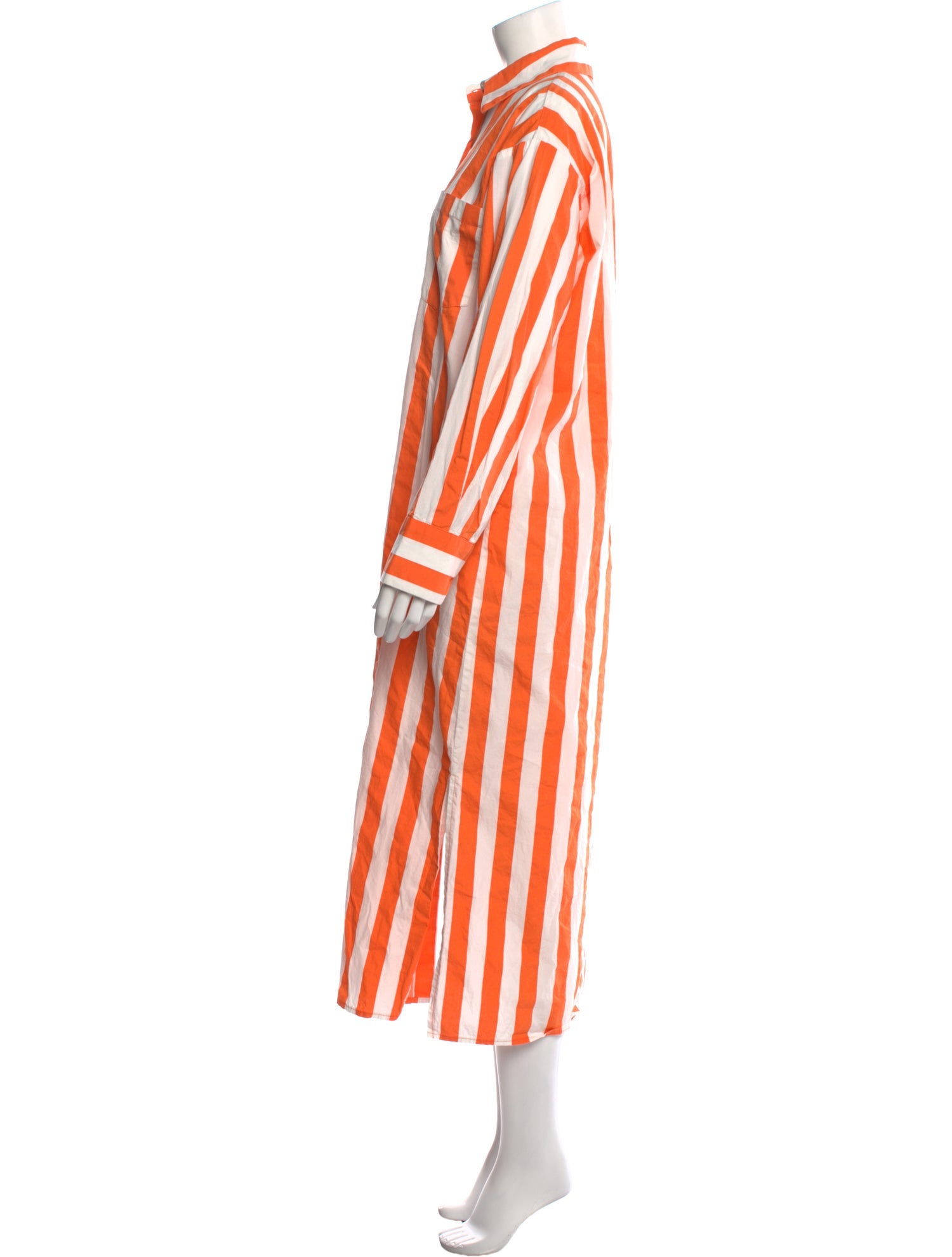 The Frankie Shop Striped Long Dress