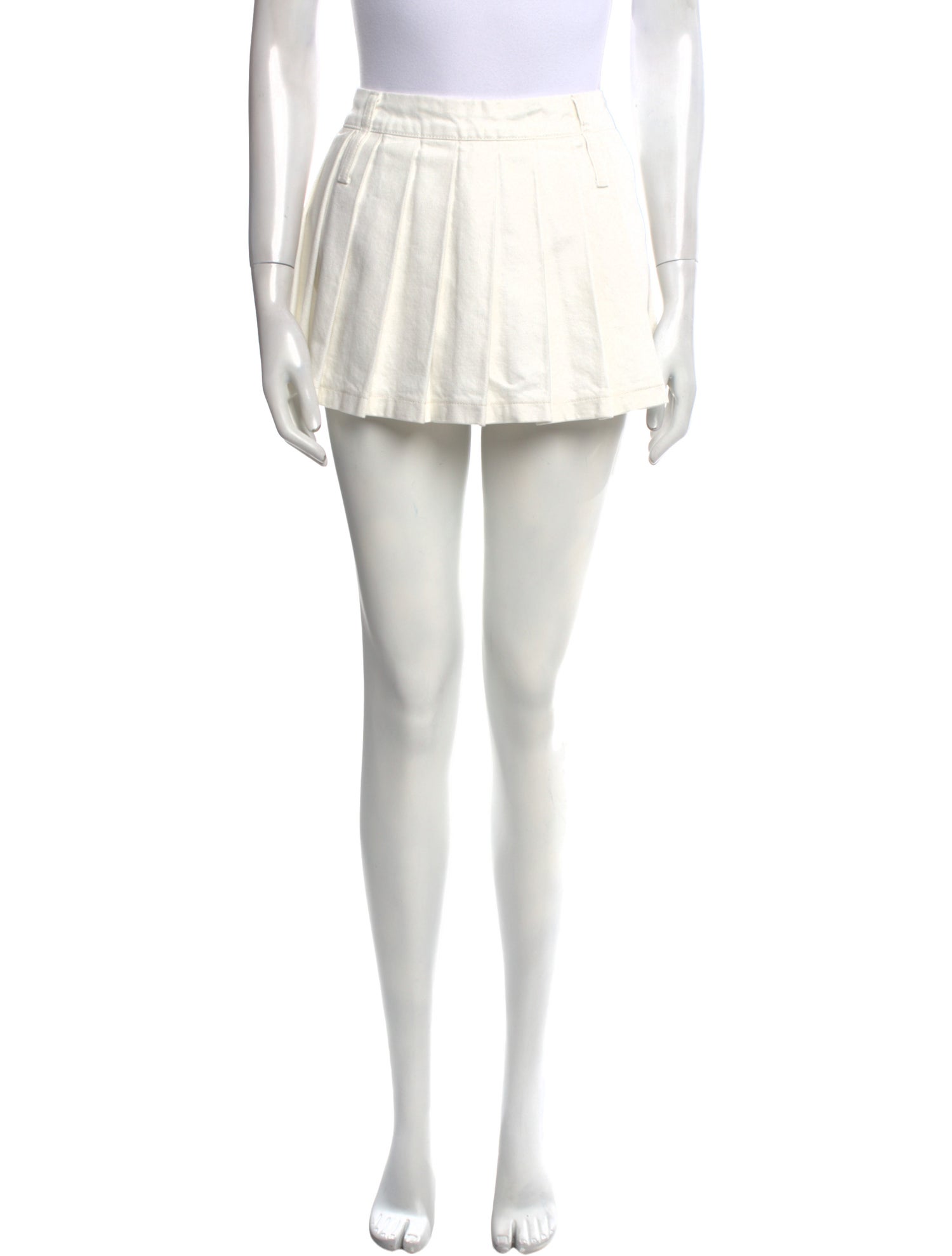 The Frankie Shop Pleated Accents Mini Skirt w/ Tags