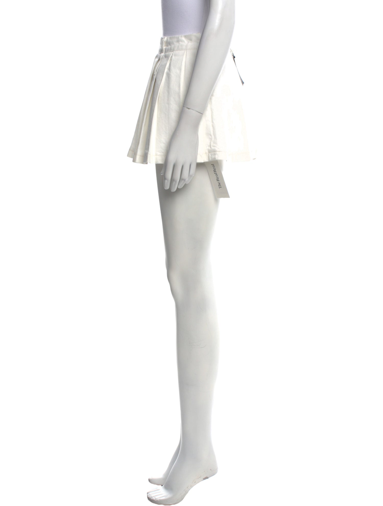 The Frankie Shop Pleated Accents Mini Skirt w/ Tags