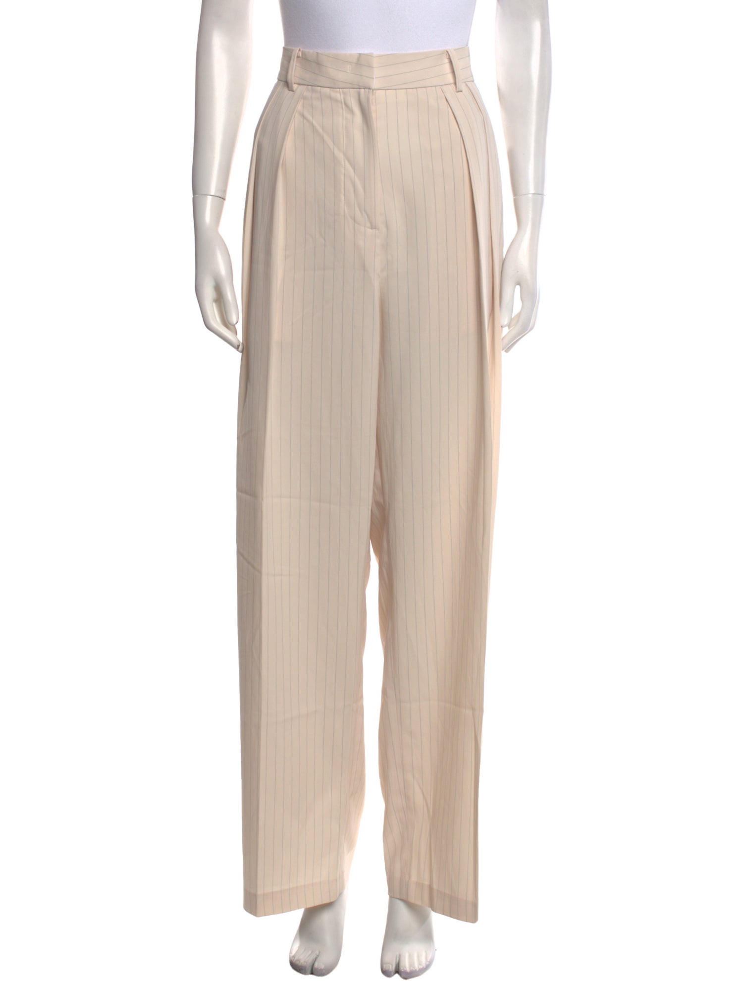 The Frankie Shop Striped Wide Leg Pants