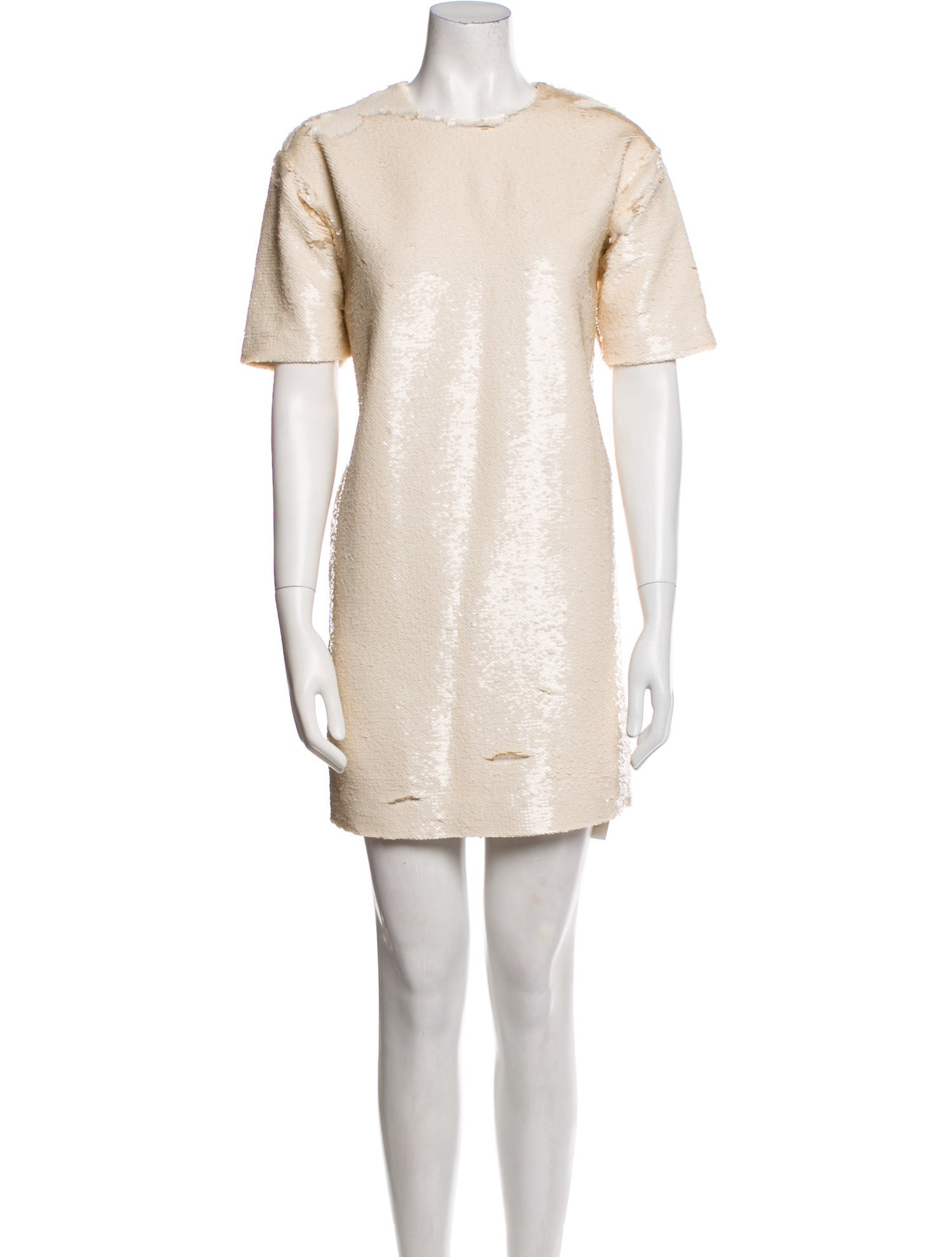 The Frankie Shop Crew Neck Mini Dress