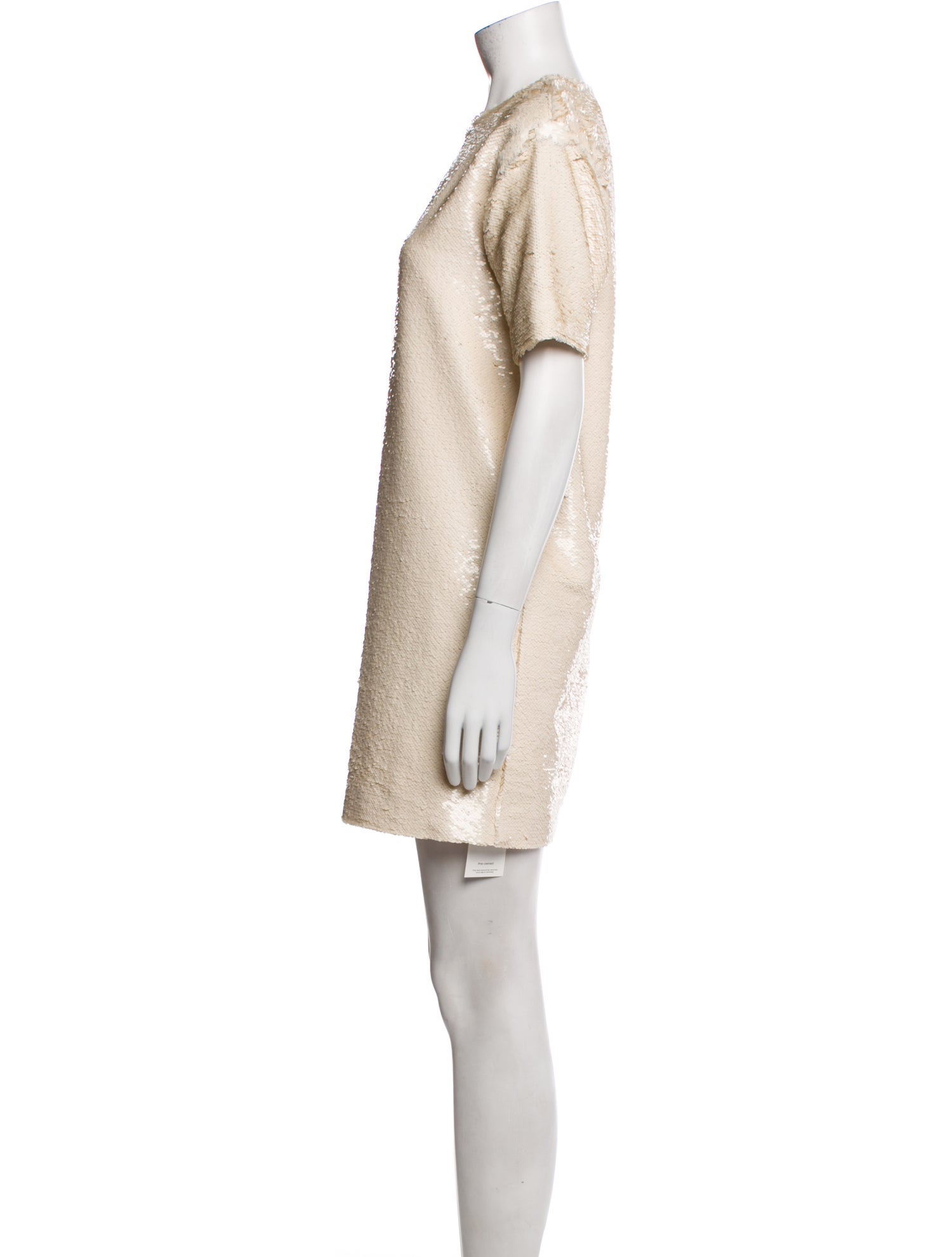 The Frankie Shop Crew Neck Mini Dress