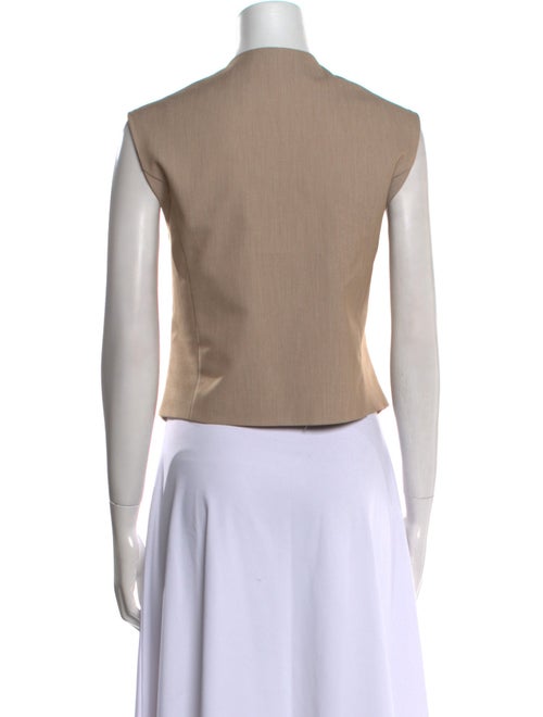 The Frankie Shop V-Neck Sleeveless Crop Top