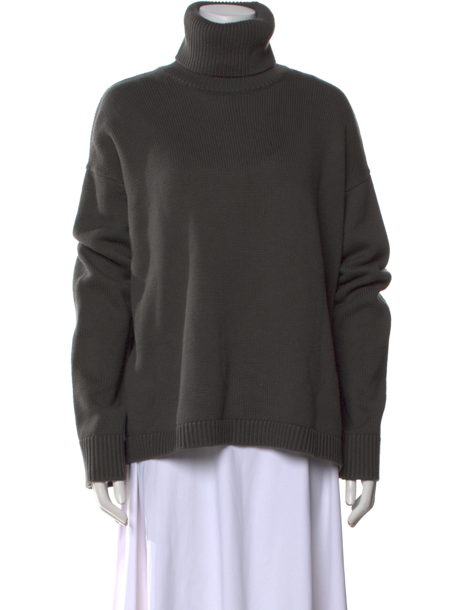 The Frankie Shop Nylon Turtleneck Sweater