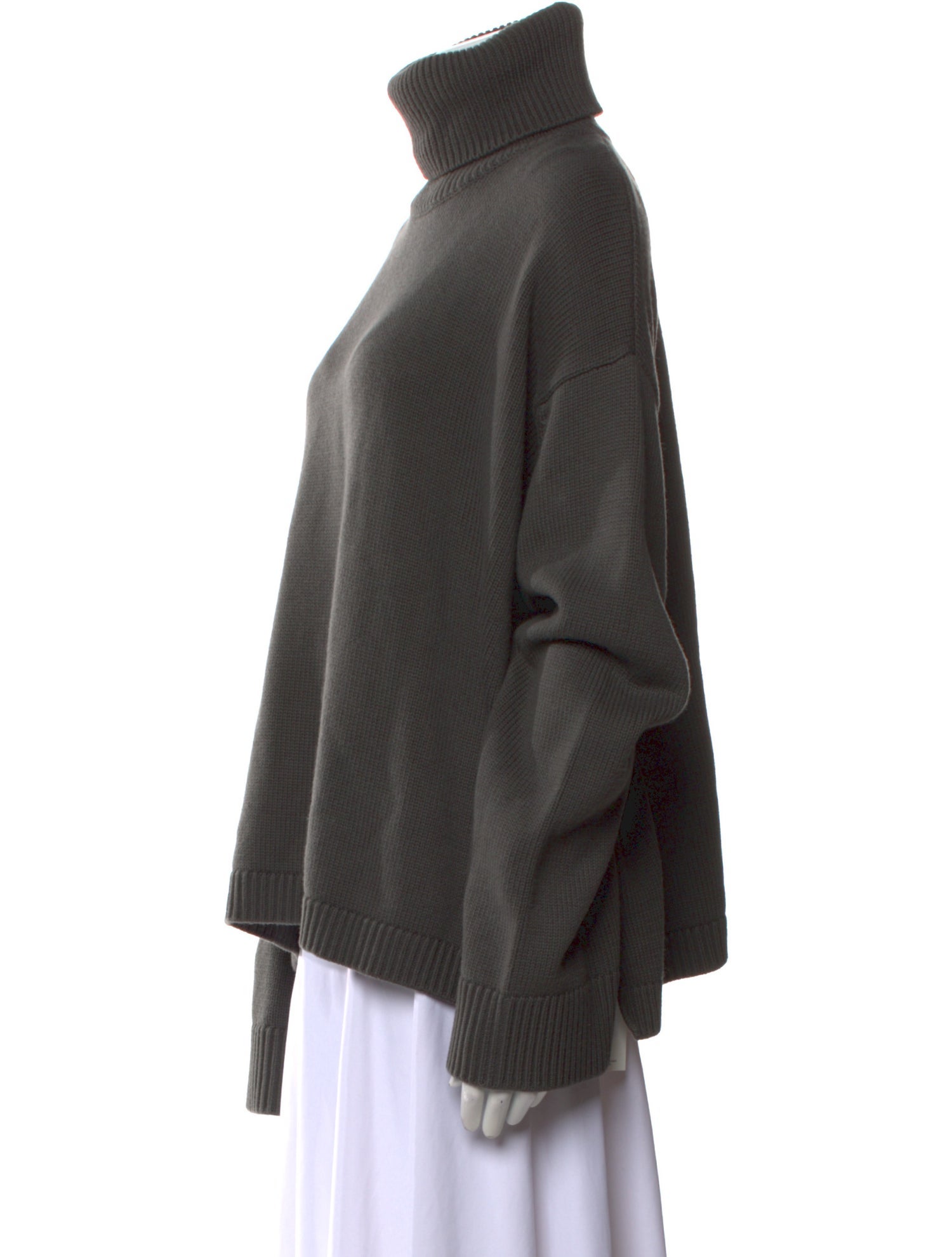 The Frankie Shop Nylon Turtleneck Sweater