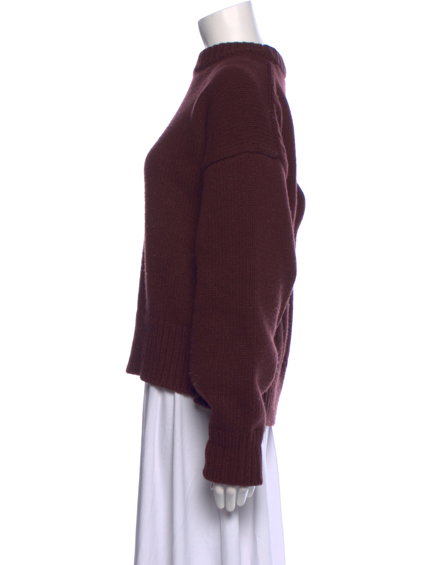 The Frankie Shop Wool Mock Neck Sweater