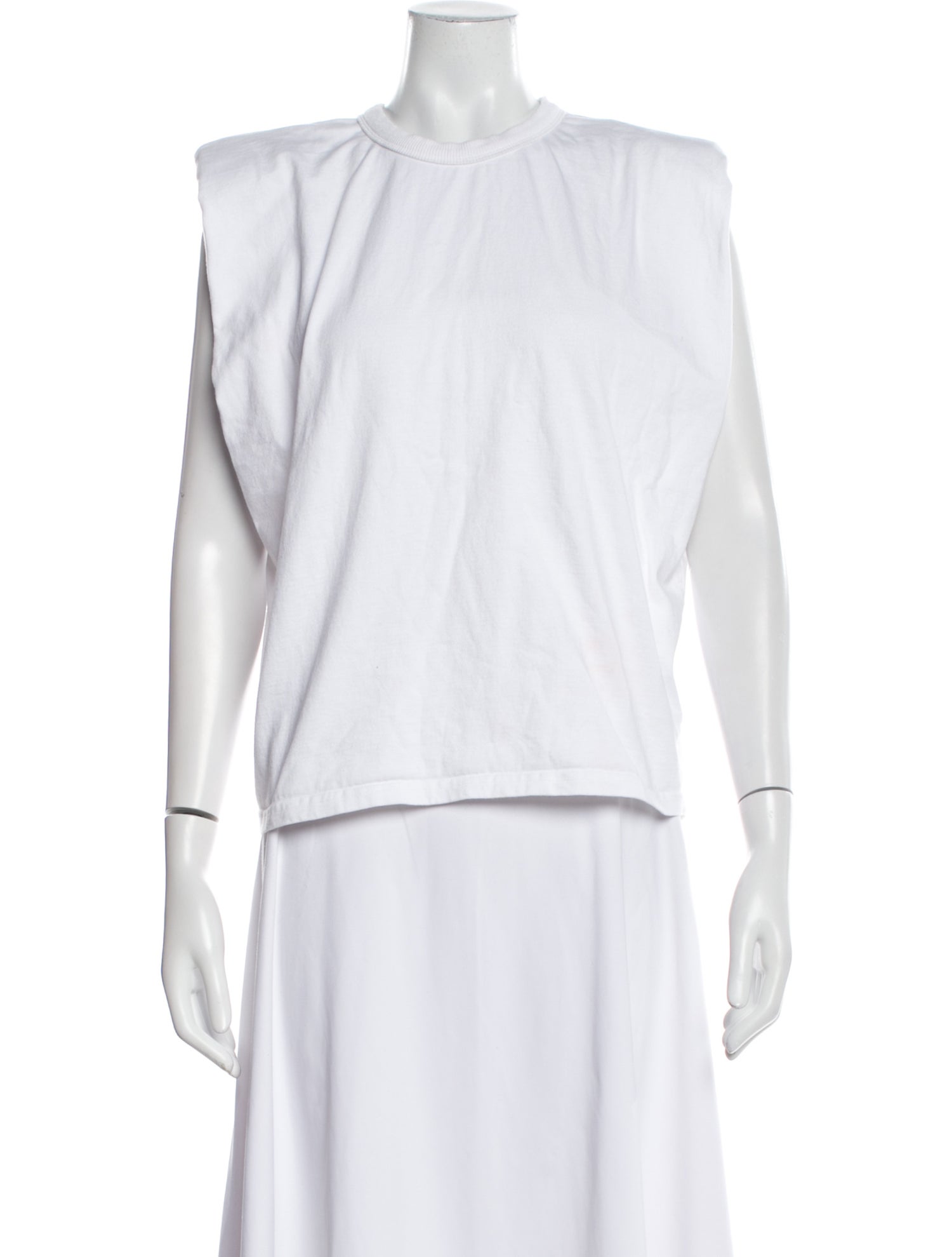 The Frankie Shop Crew Neck Sleeveless Top