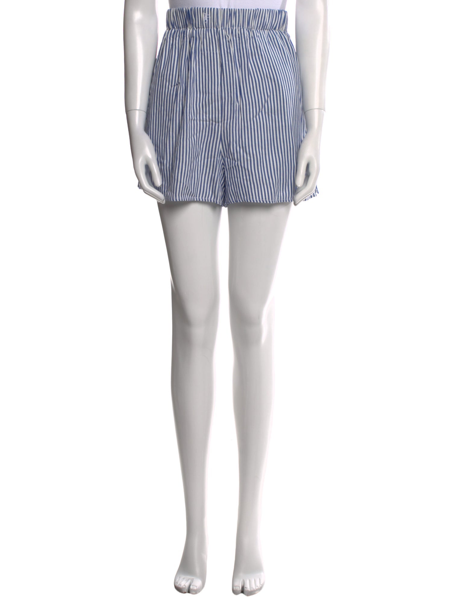 The Frankie Shop Striped Mini Shorts