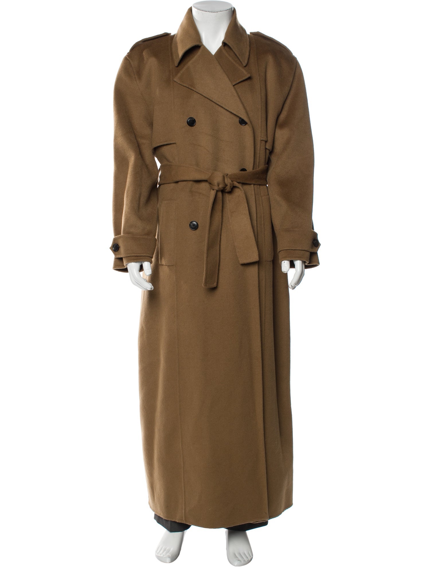 The Frankie Shop Wool Trench Coat