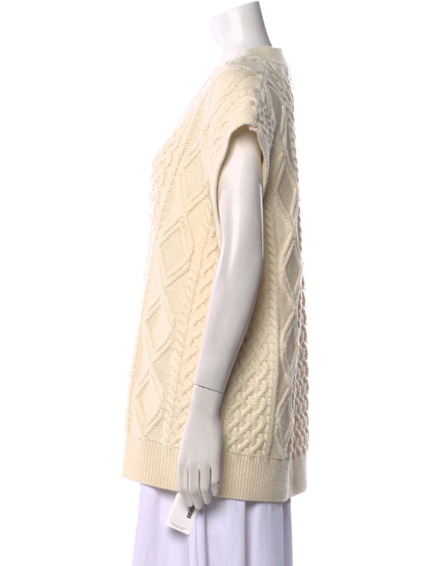 The Frankie Shop Wool V-Neck Sweater