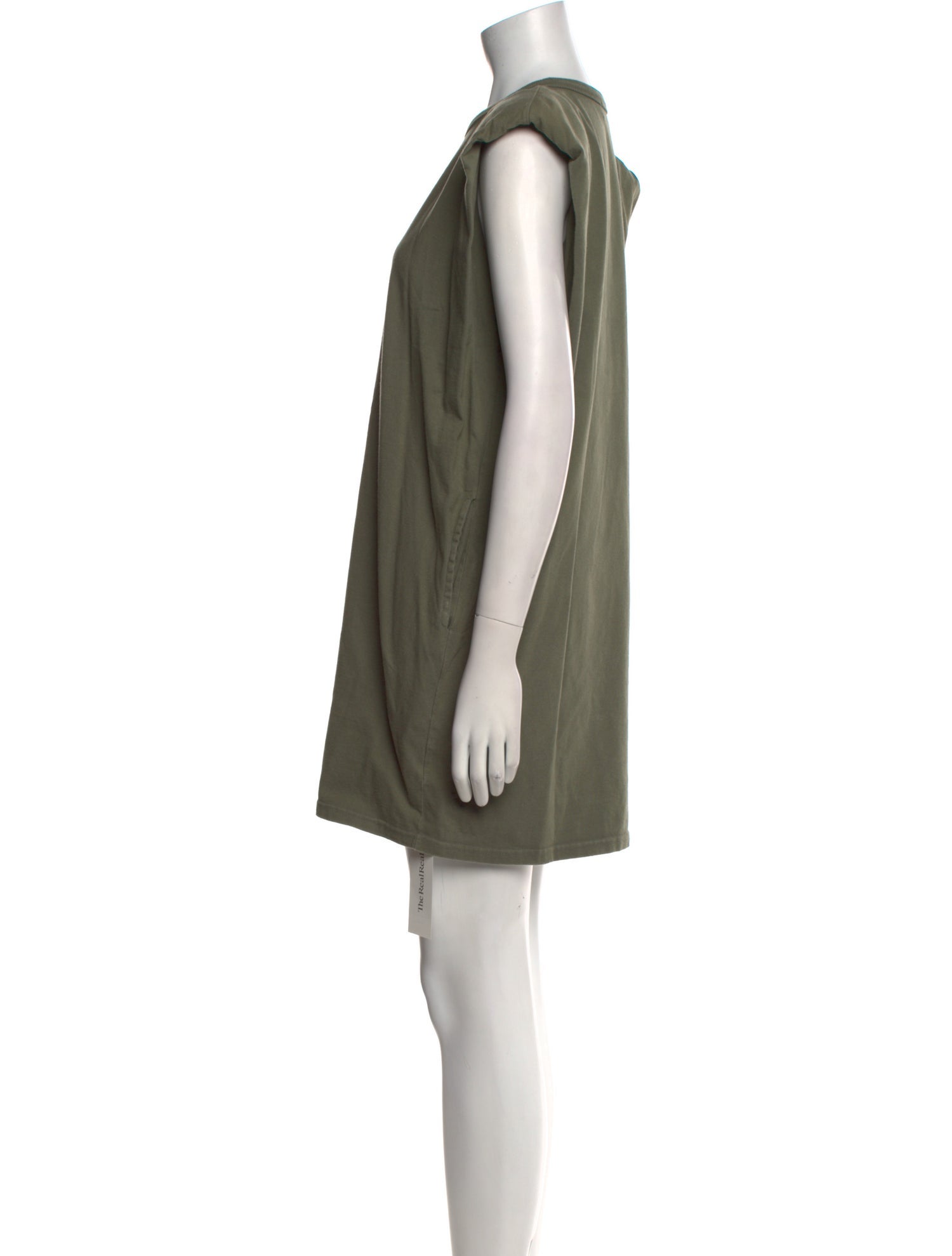 The Frankie Shop Crew Neck Mini Dress