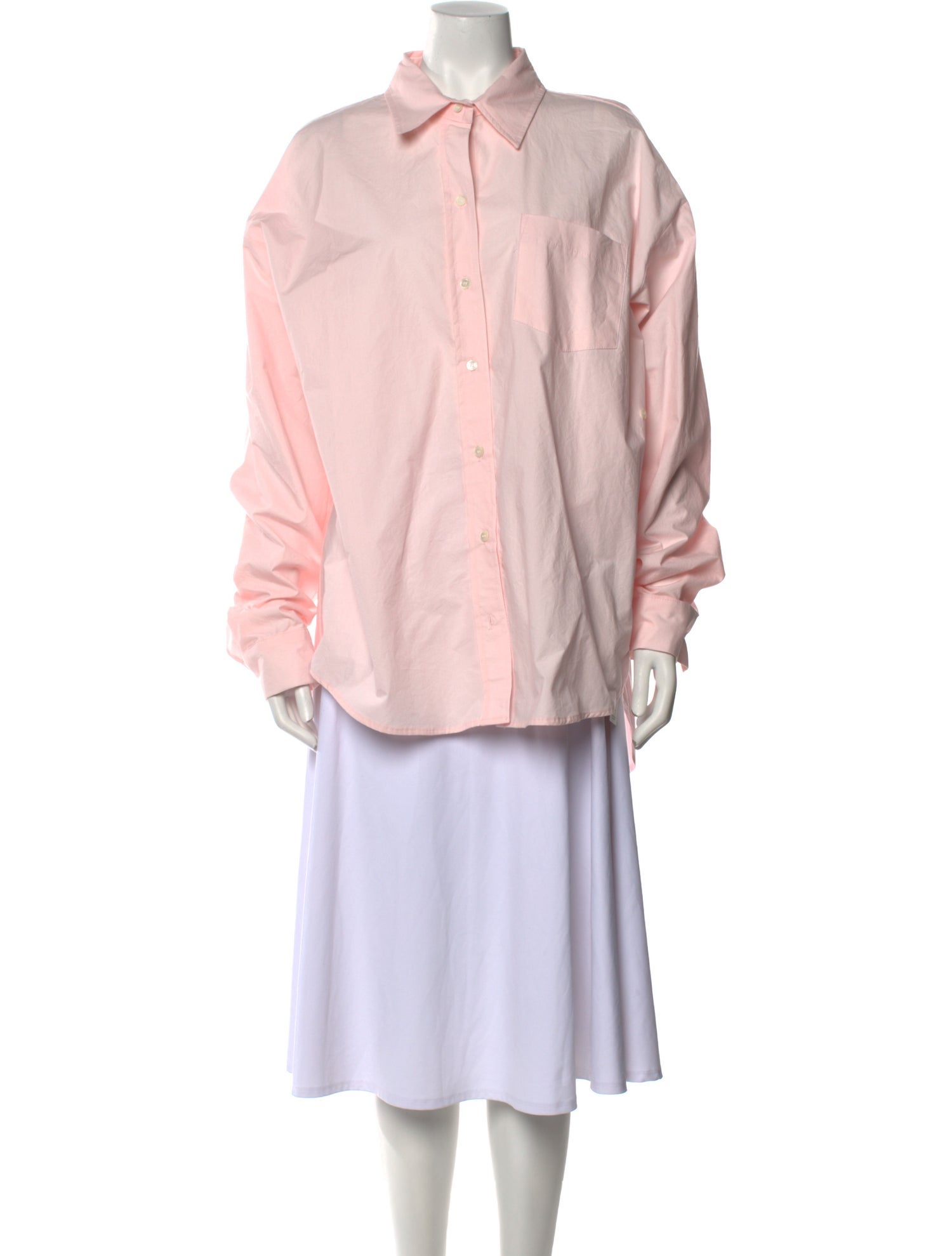 The Frankie Shop Long Sleeve Button-Up Top w/ Tags