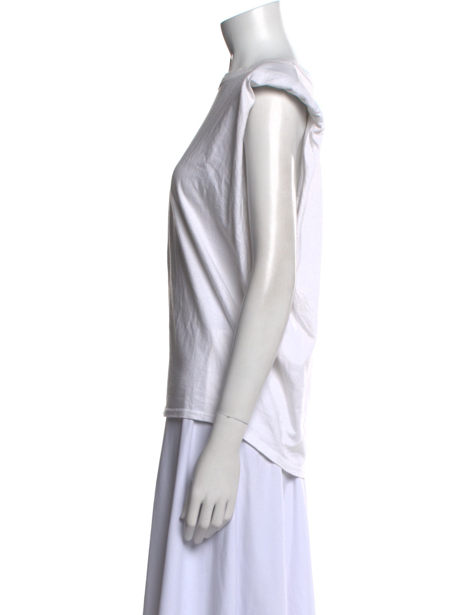 The Frankie Shop Bateau Neckline Short Sleeve Top