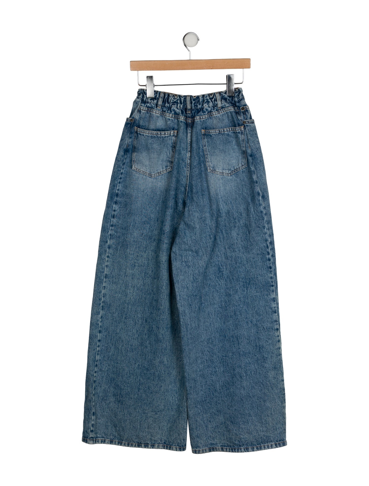 The Frankie Shop High-Rise Wide Leg Jeans
