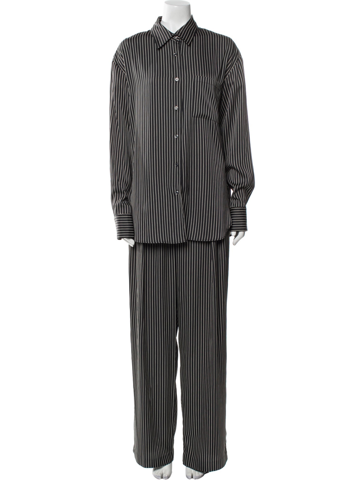 The Frankie Shop Striped Pant Set