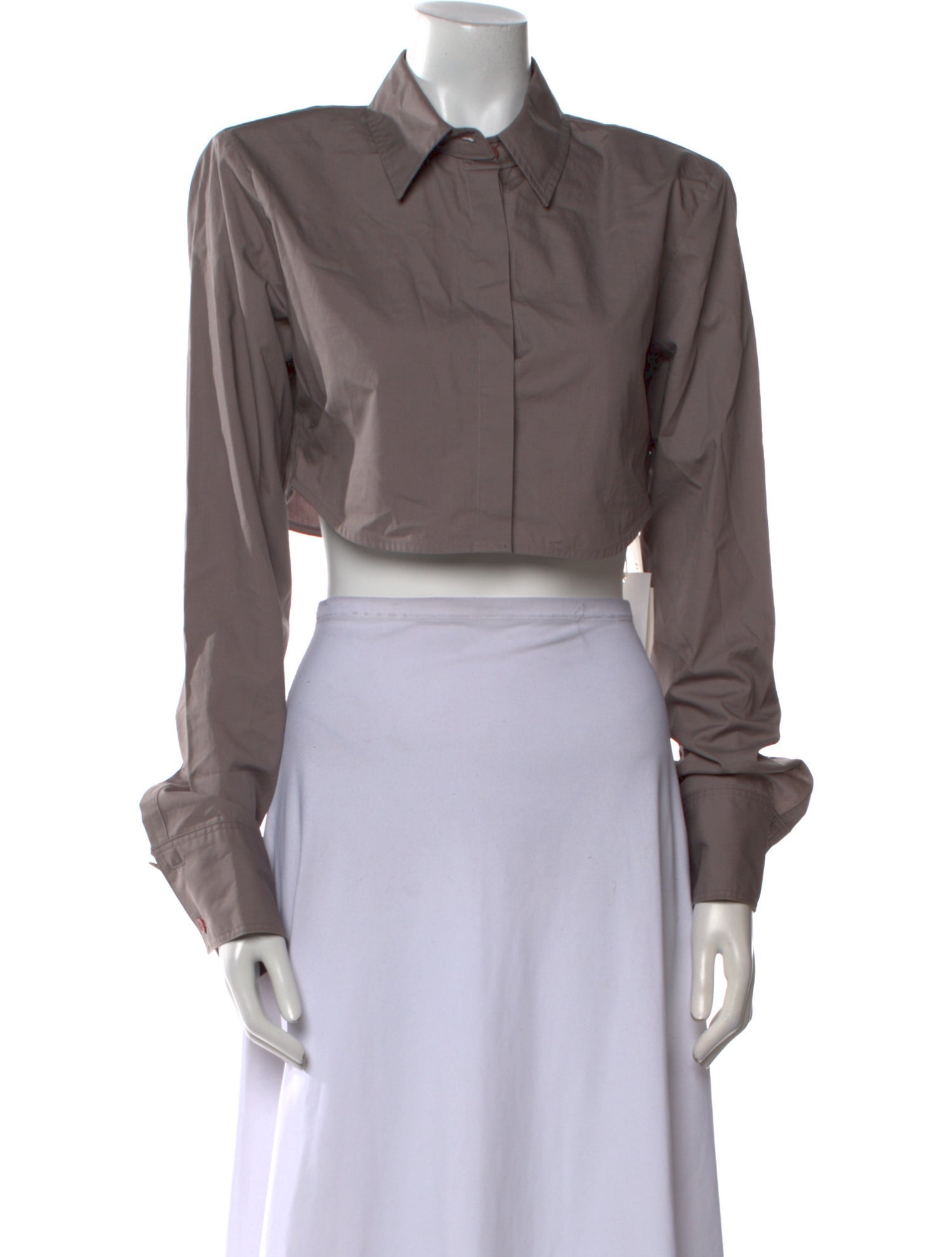 The Frankie Shop Long Sleeve Crop Top w/ Tags