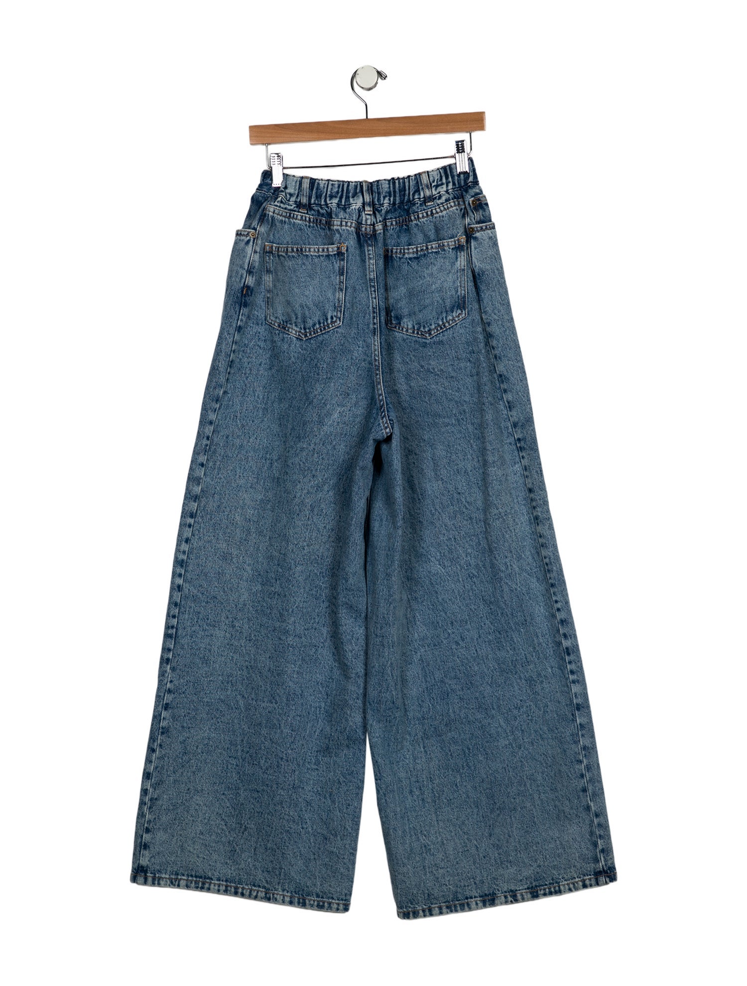 The Frankie Shop High-Rise Wide Leg Jeans