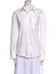 The Frankie Shop Long Sleeve Button-Up Top