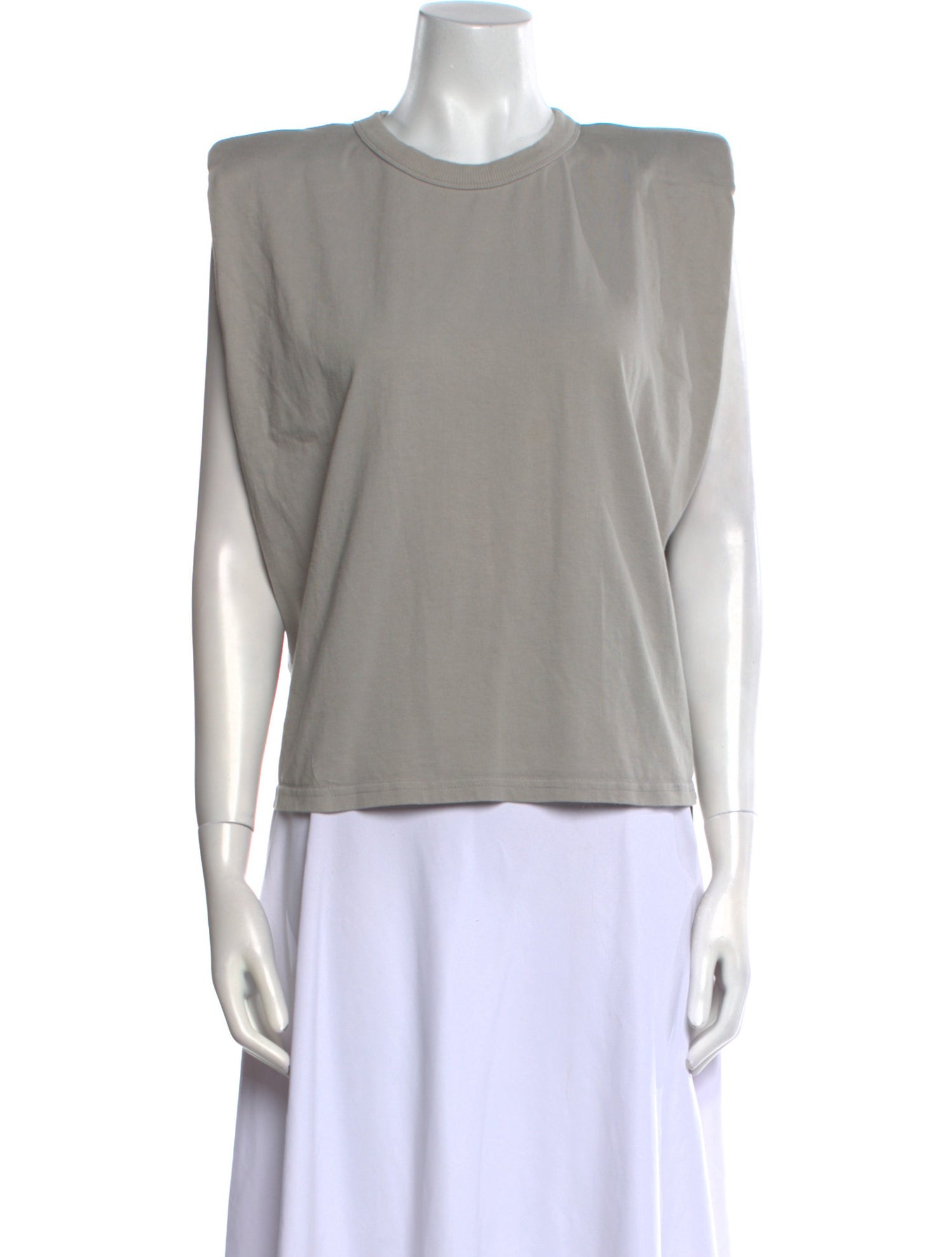 The Frankie Shop Crew Neck Sleeveless Top