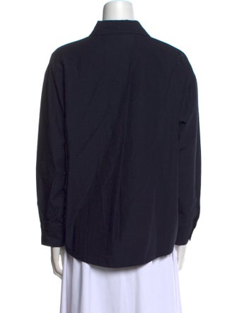 The Frankie Shop Long Sleeve Button-Up Top