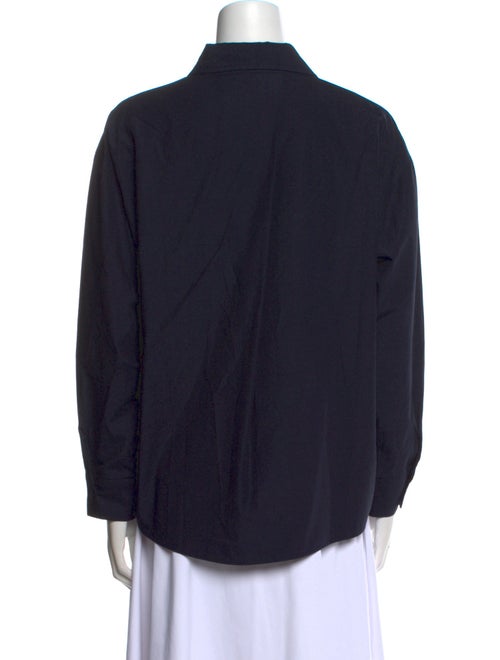 The Frankie Shop Long Sleeve Button-Up Top