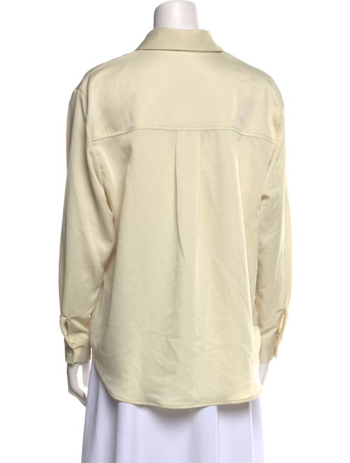 The Frankie Shop Long Sleeve Button-Up Top