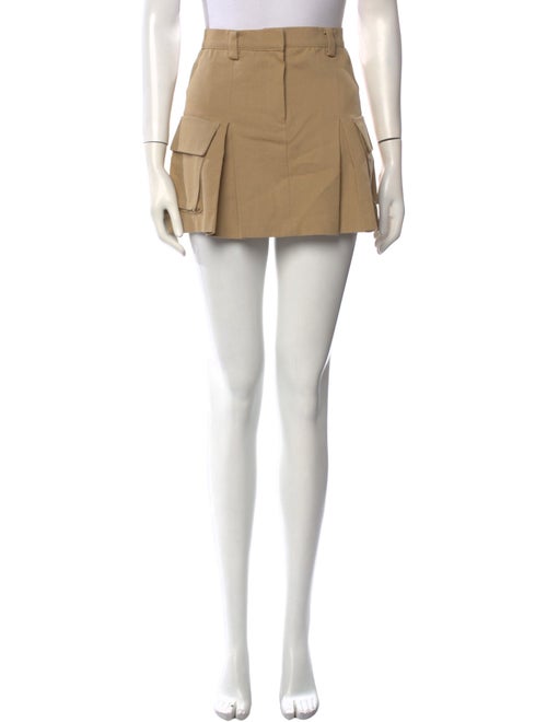 The Frankie Shop Pleated Accents Mini Skirt
