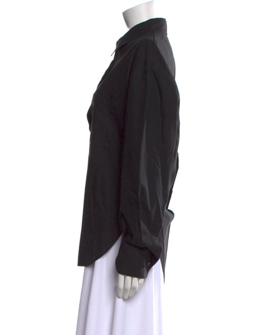 The Frankie Shop Long Sleeve Button-Up Top