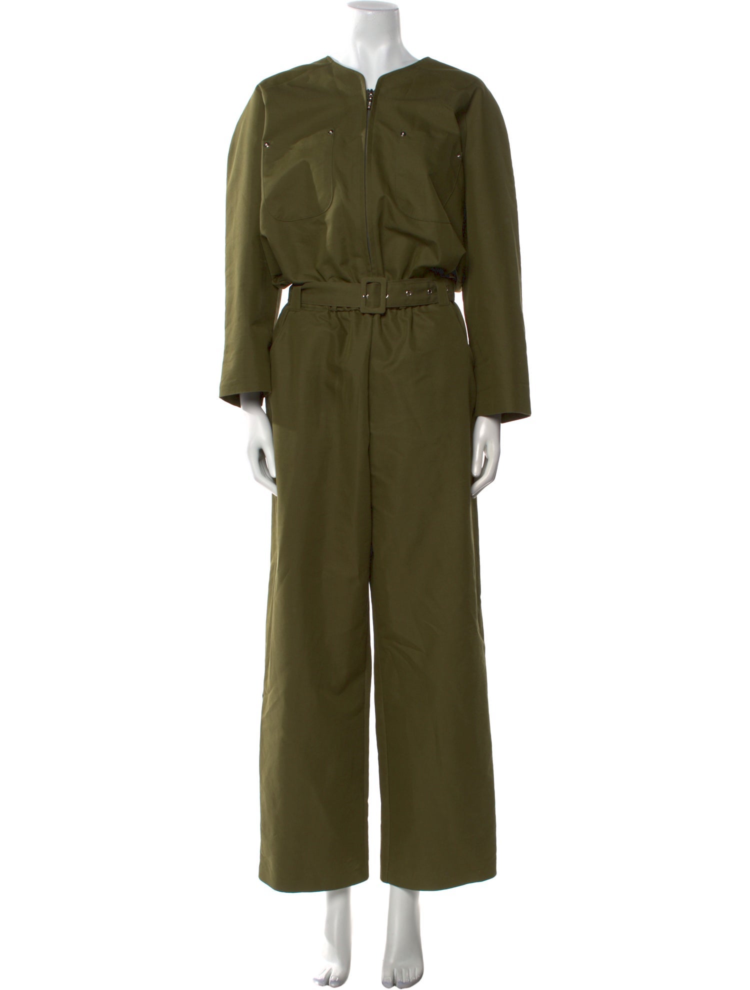 The Frankie Shop Crew Neck Jumpsuit