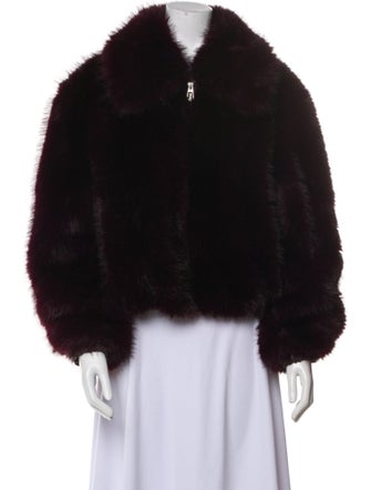 The Frankie Shop Faux Fur Jacket