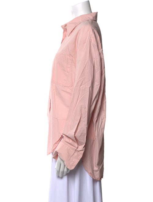 The Frankie Shop Long Sleeve Button-Up Top