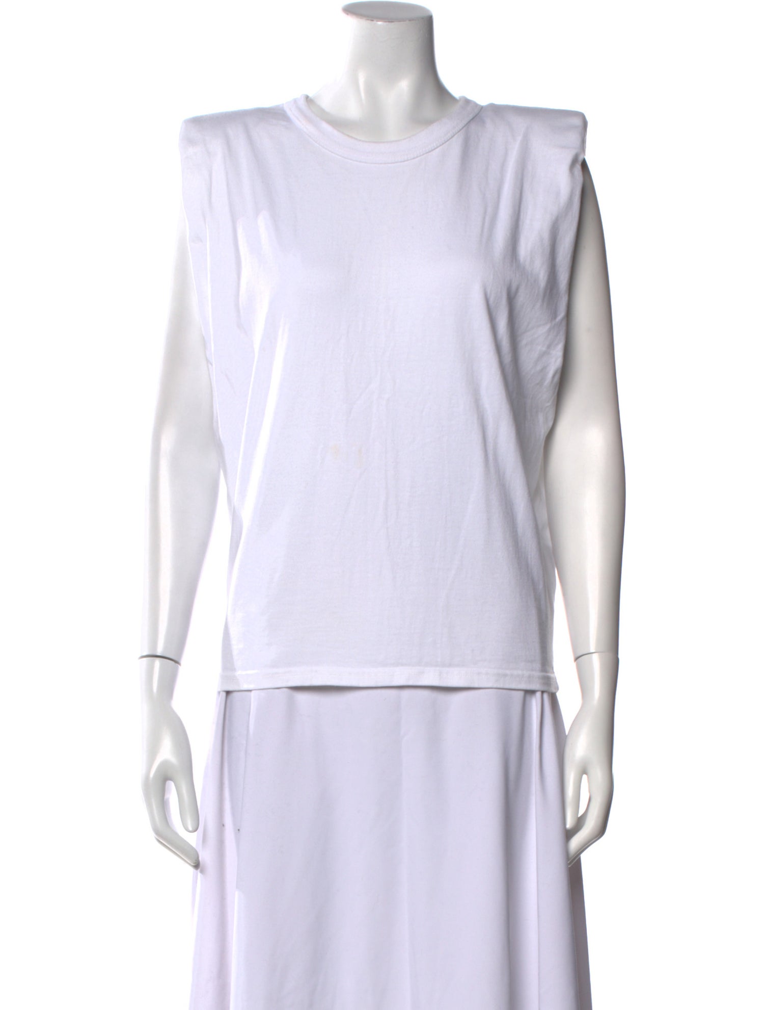 The Frankie Shop Crew Neck Sleeveless Top