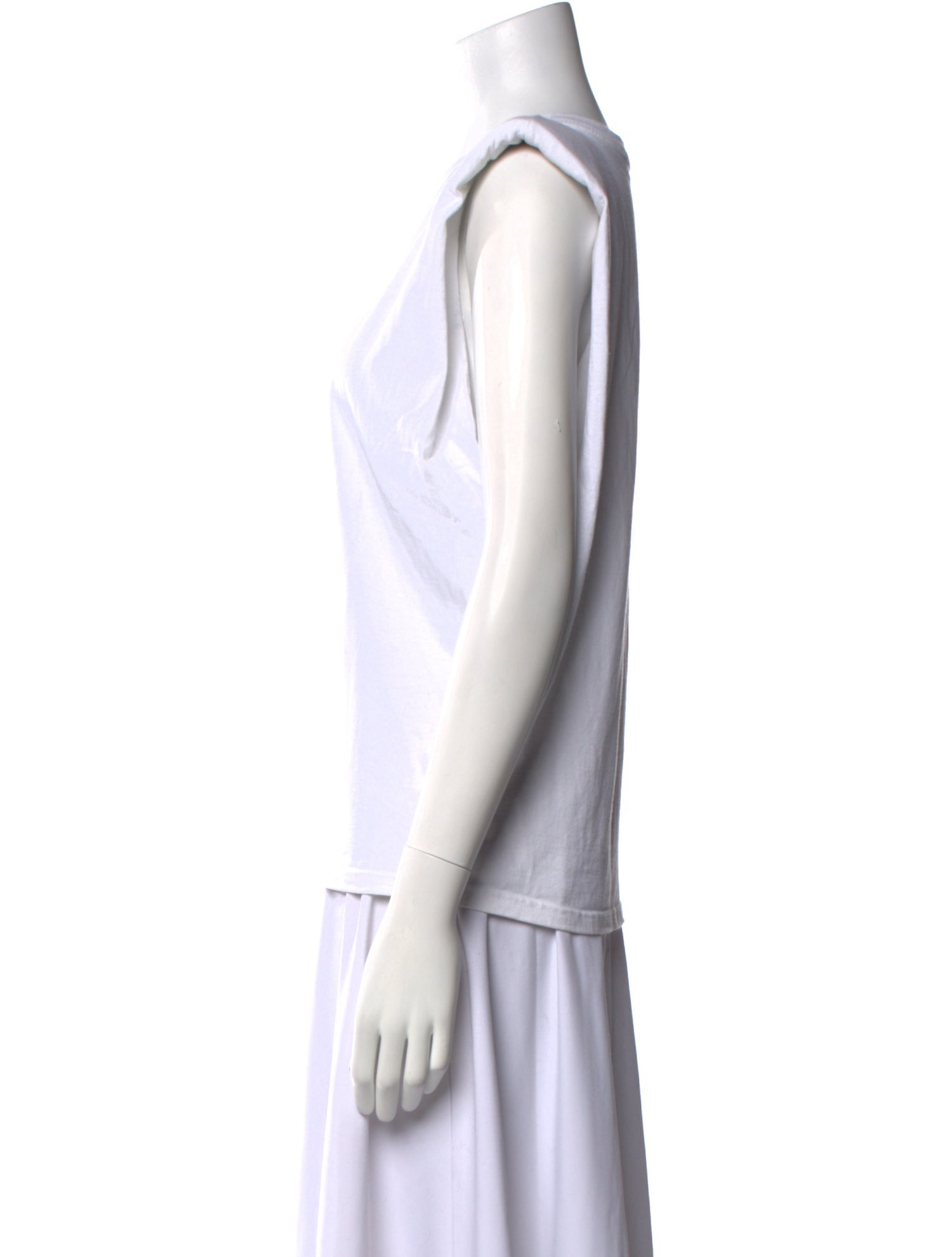 The Frankie Shop Crew Neck Sleeveless Top