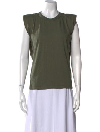 The Frankie Shop Crew Neck Sleeveless Top