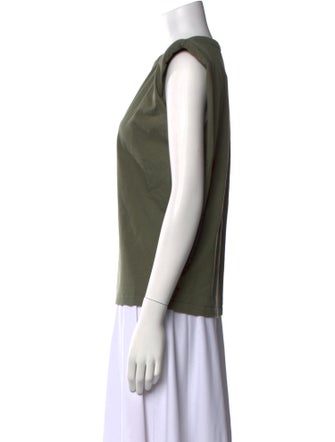 The Frankie Shop Crew Neck Sleeveless Top
