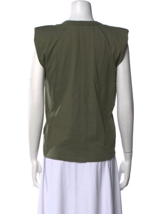 The Frankie Shop Crew Neck Sleeveless Top