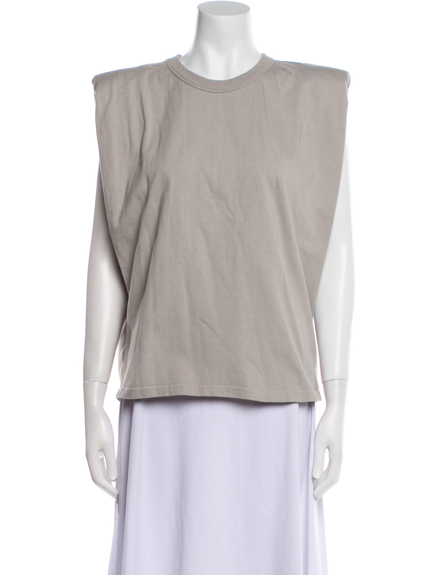 The Frankie Shop Crew Neck Sleeveless Top