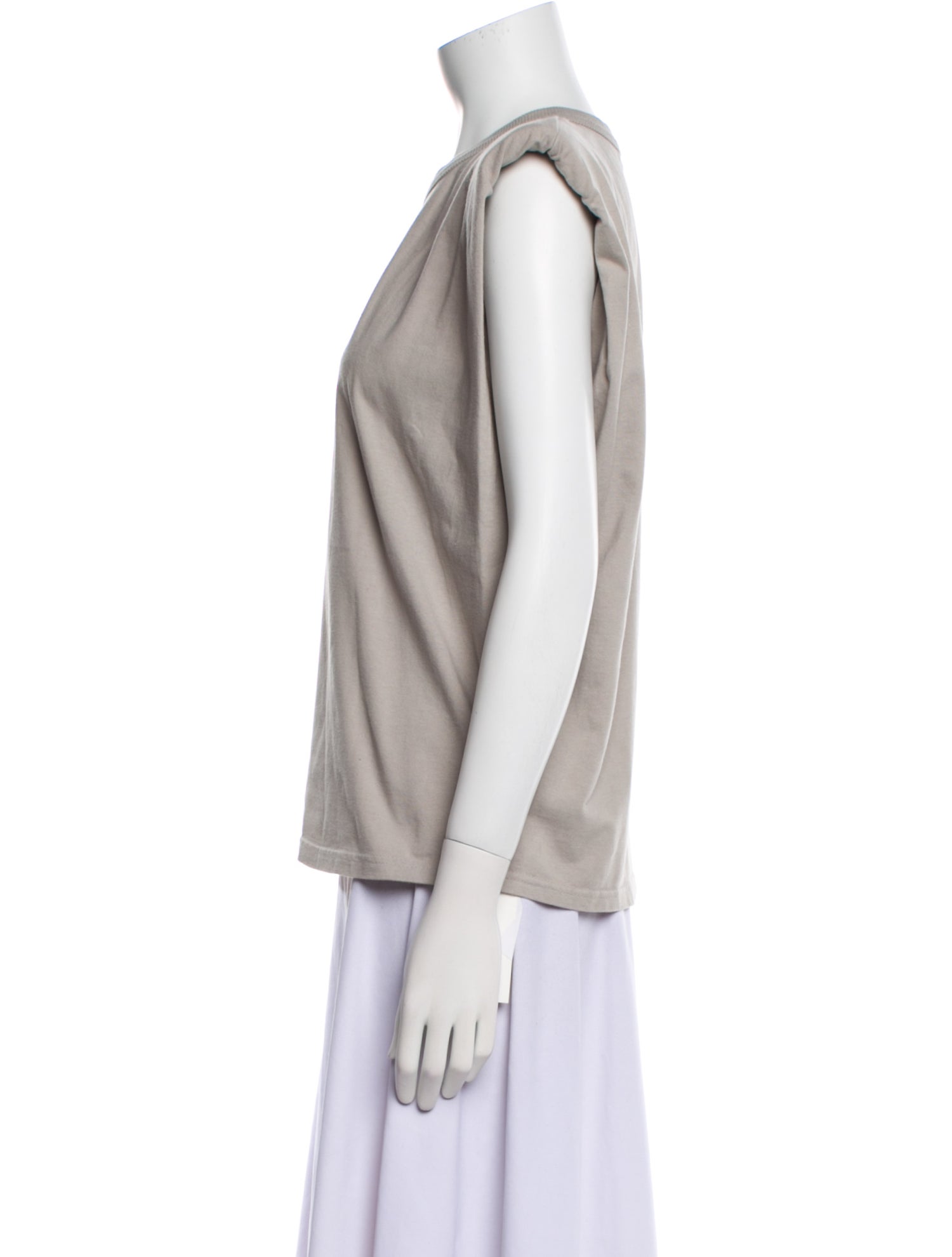 The Frankie Shop Crew Neck Sleeveless Top