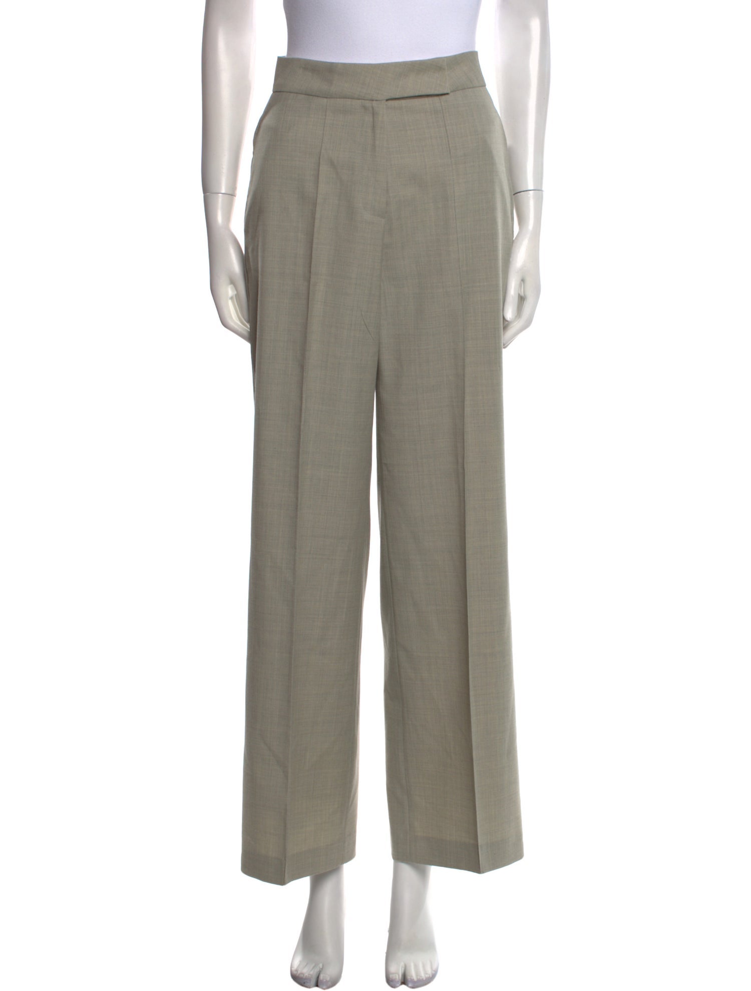 The Frankie Shop Wool Wide Leg Pants