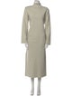 The Frankie Shop Wool Long Dress