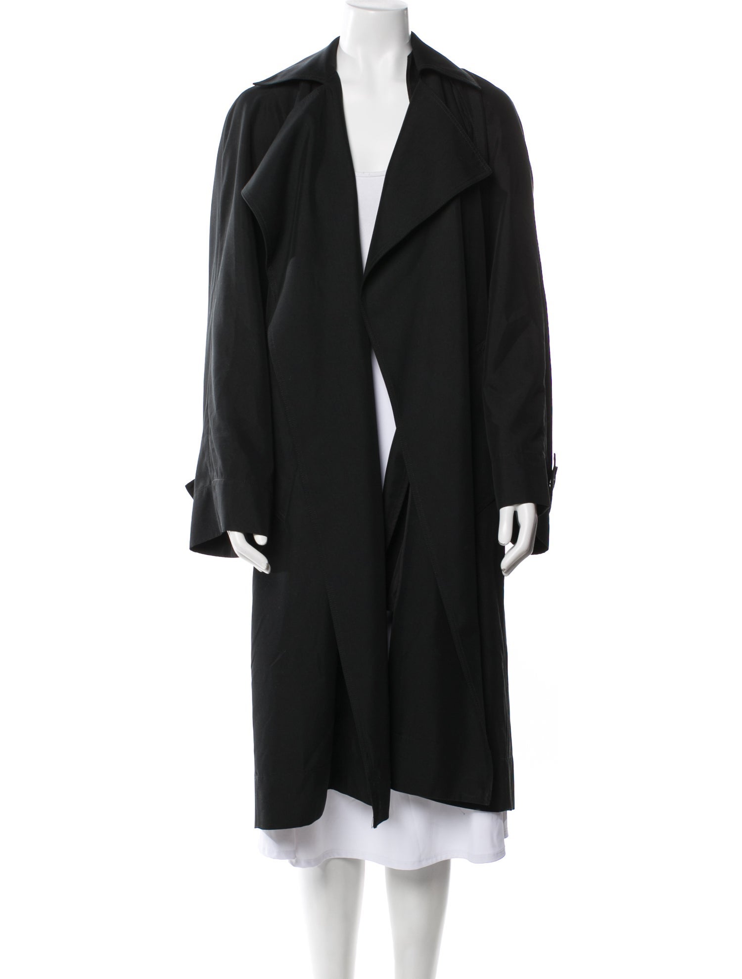 The Frankie Shop Wool Trench Coat