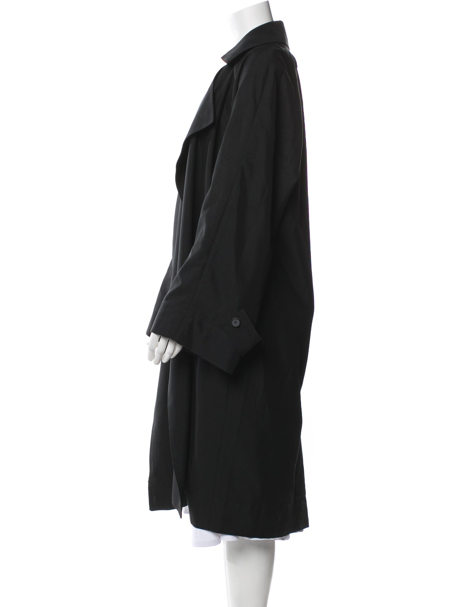 The Frankie Shop Wool Trench Coat