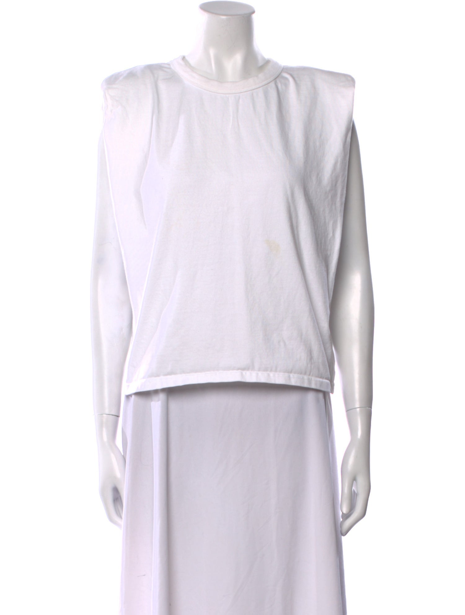 The Frankie Shop Crew Neck Sleeveless Top