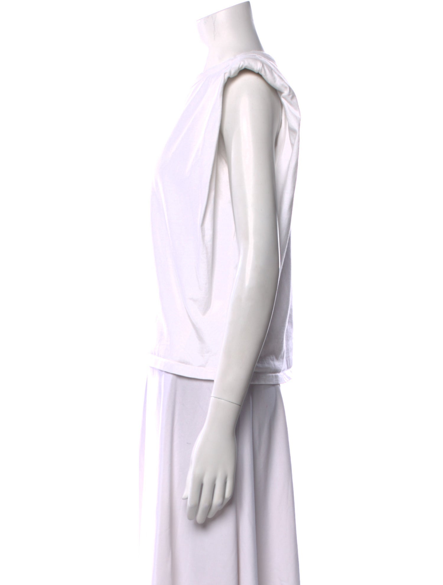 The Frankie Shop Crew Neck Sleeveless Top