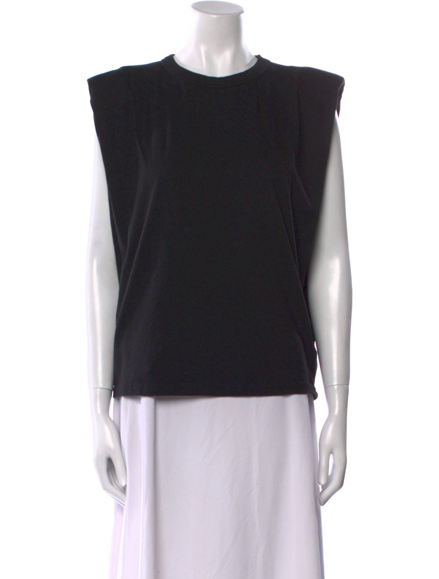 The Frankie Shop Crew Neck Sleeveless Top