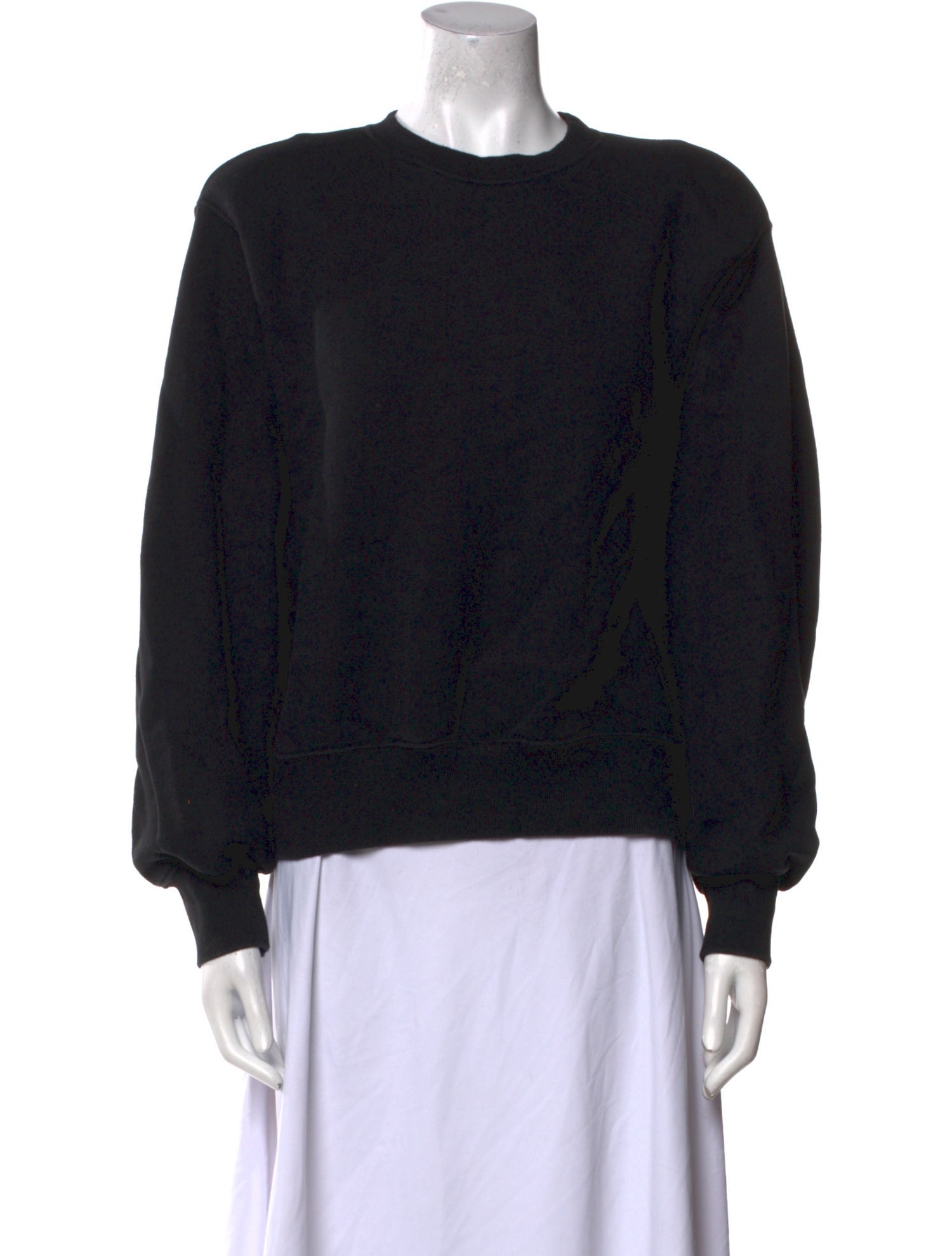 The Frankie Shop Crew Neck Long Sleeve Sweatshirt