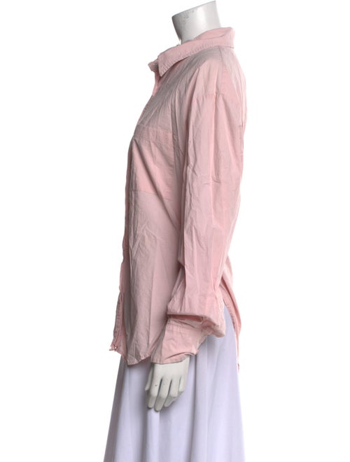 The Frankie Shop Long Sleeve Button-Up Top