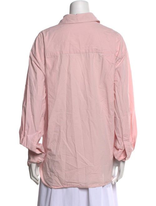 The Frankie Shop Long Sleeve Button-Up Top