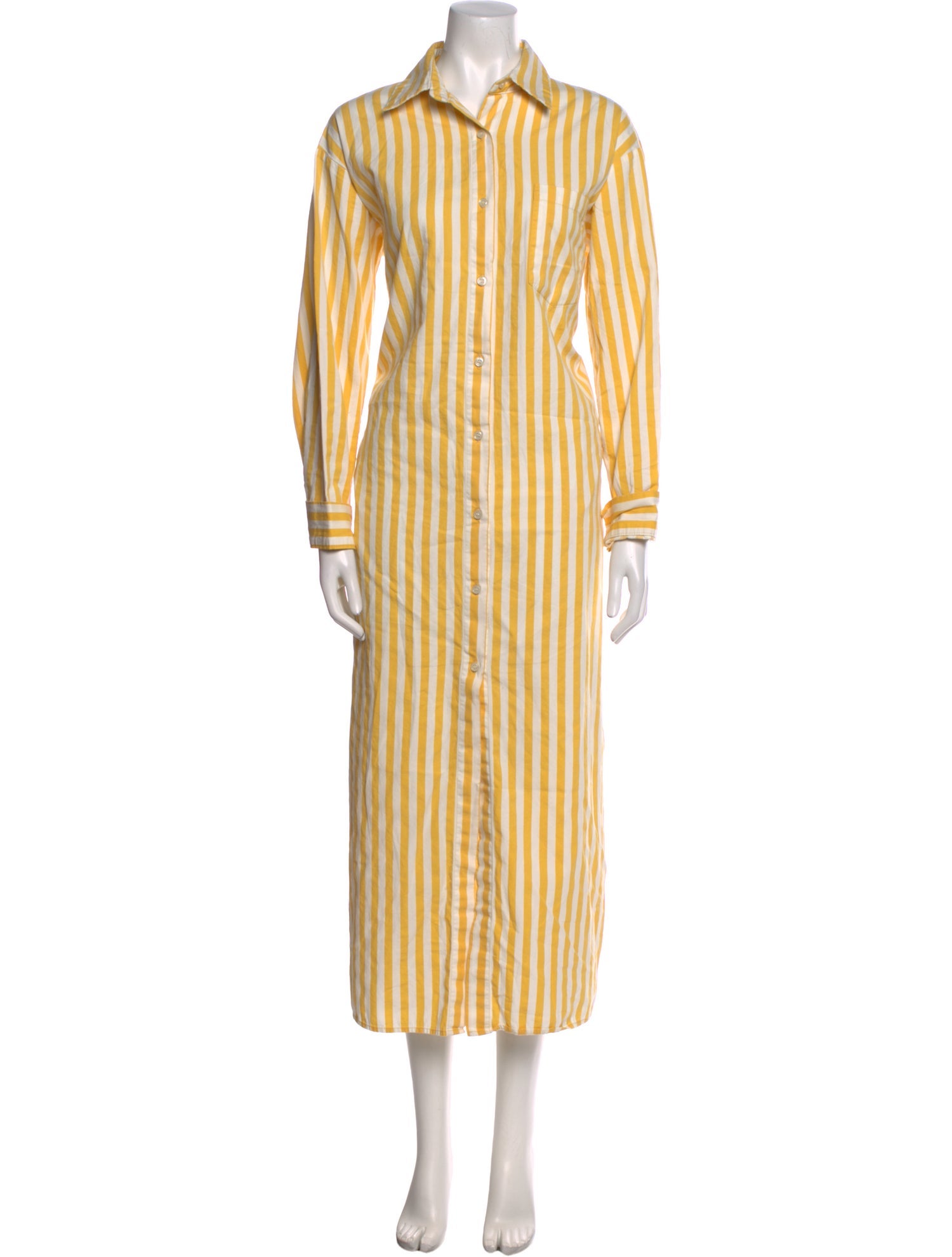 The Frankie Shop Striped Long Dress