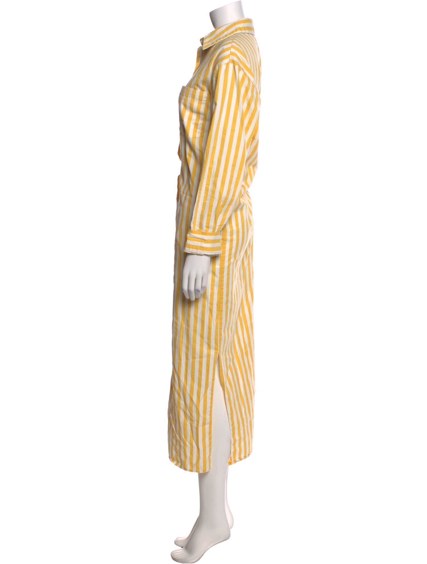 The Frankie Shop Striped Long Dress